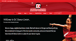 Desktop Screenshot of dcdancecenter.com